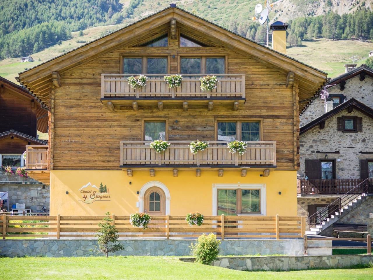 利维尼奥Chalet 4 Stagioni别墅 外观 照片